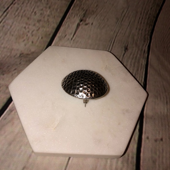 Gunmetal Earrings - Picture 2 of 2